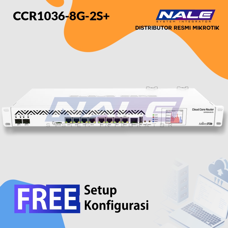 Mikrotik Router CCR1036-8G-2S+