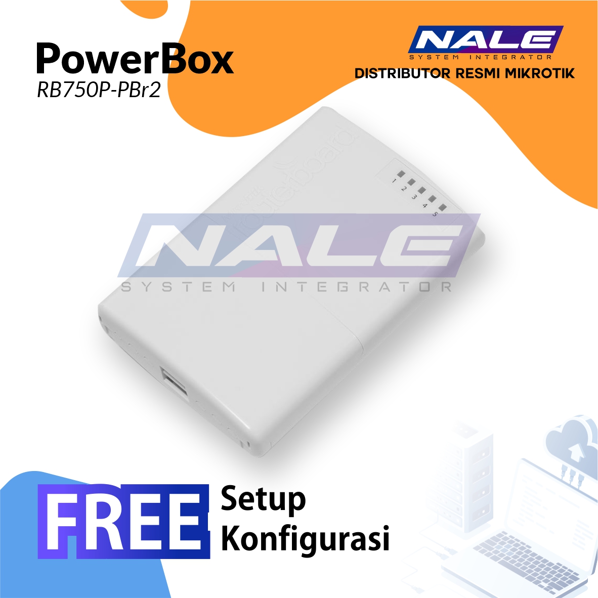 Mikrotik Router PowerBox RB750P-PBr2